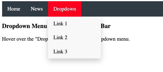 dropdown